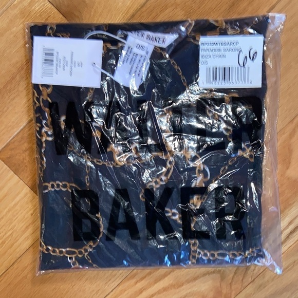 NEW Walter Baker Paradise Sarong color Ibiza Chain, OS - Picture 8 of 9